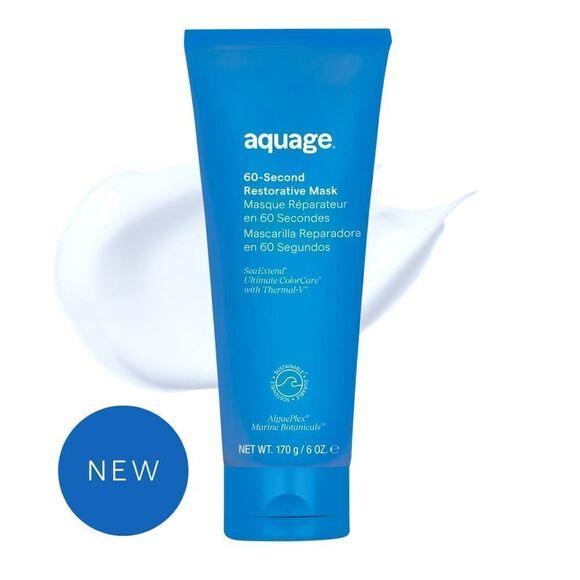 Aquage 60 Second Restorative Mask REVIVE, HYDRATE & SEAL IN COLOR brand new - Picture 1 of 2
